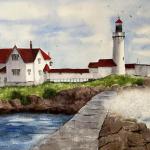 Eastern Point Lighthouse
         image 14 x21